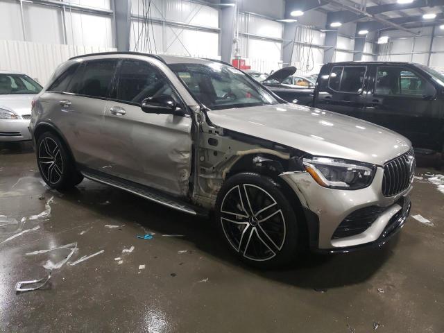 WDC0G6EB5LF731768 - 2020 MERCEDES-BENZ GLC 43 4MATIC AMG SILVER photo 4