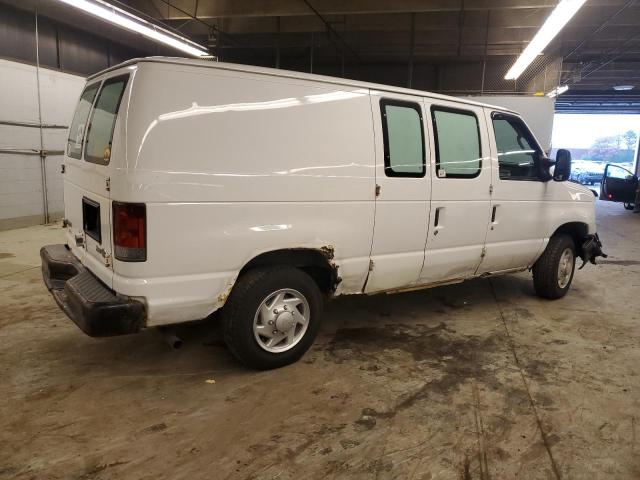 1FTNE14W39DA81786 - 2009 FORD ECONOLINE E150 VAN WHITE photo 3