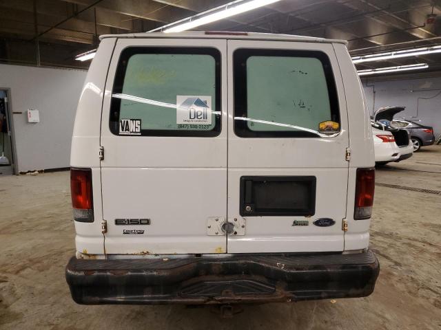 1FTNE14W39DA81786 - 2009 FORD ECONOLINE E150 VAN WHITE photo 6