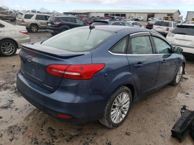 1FADP3J26JL283170 - 2018 FORD FOCUS TITANIUM BLUE photo 3