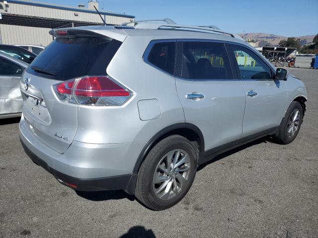 5N1AT2MVXFC915485 - 2015 NISSAN ROGUE S SILVER photo 3