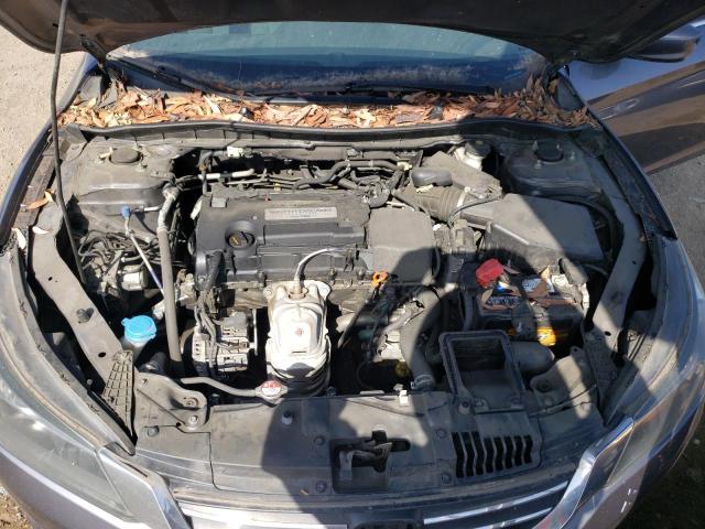 1HGCR2F33FA147496 - 2015 HONDA ACCORD LX GRAY photo 11