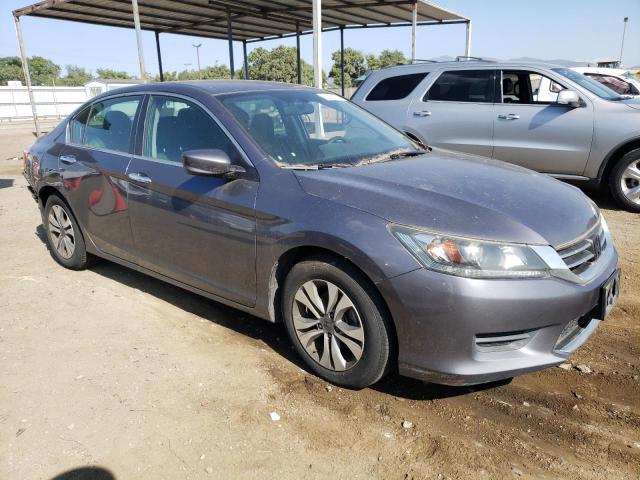 1HGCR2F33FA147496 - 2015 HONDA ACCORD LX GRAY photo 4