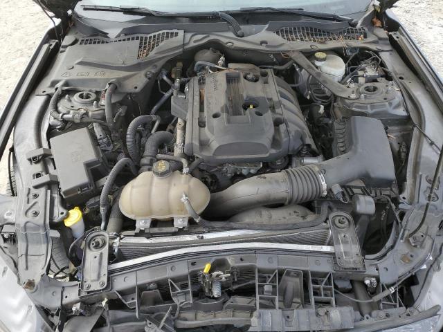 1FATP8UH5K5109749 - 2019 FORD MUSTANG GRAY photo 11