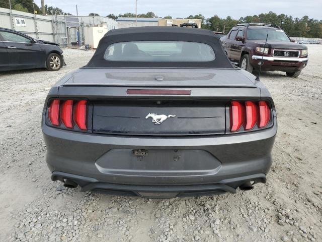 1FATP8UH5K5109749 - 2019 FORD MUSTANG GRAY photo 6