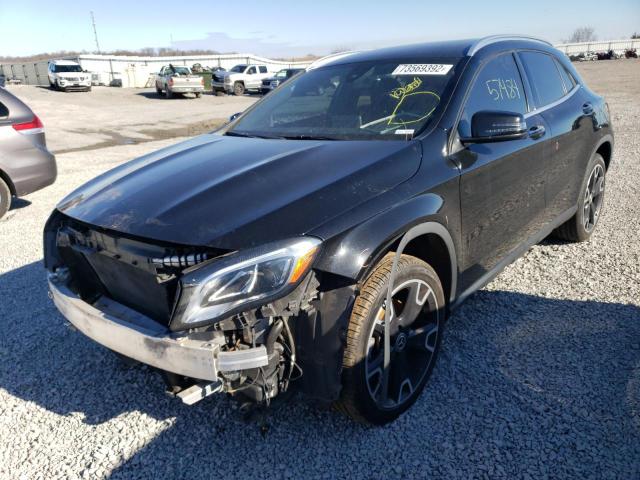 WDCTG4GB9KU011561 - 2019 MERCEDES-BENZ GLA 250 4MATIC BLACK photo 1