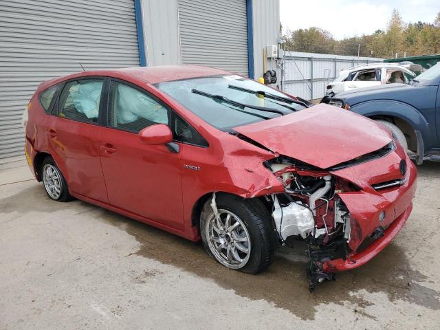 JTDZN3EU5EJ001698 - 2014 TOYOTA PRIUS V RED photo 4