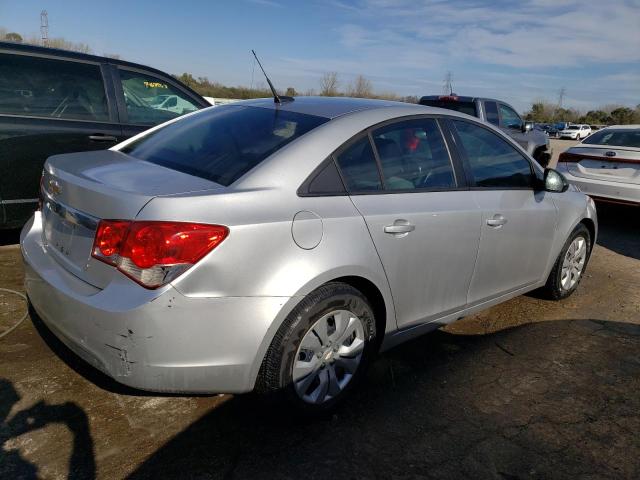 1G1PA5SH1D7241325 - 2013 CHEVROLET CRUZE LS SILVER photo 3