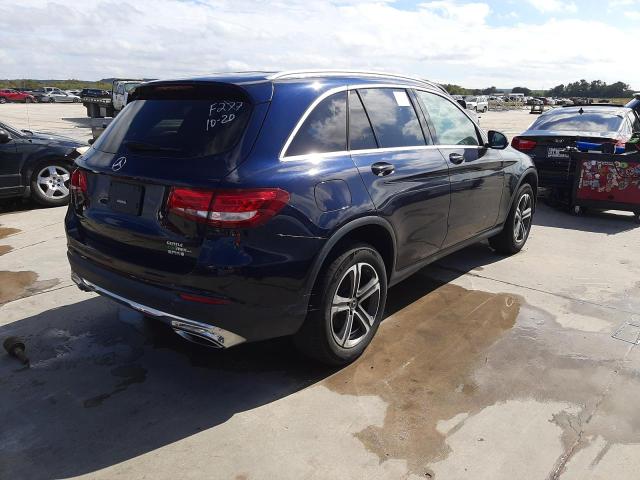 WDC0G4JB1KV125110 - 2019 MERCEDES-BENZ GLC 300 BLUE photo 3