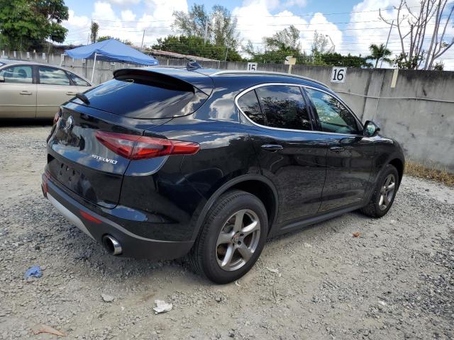 ZASPAJAN0M7D11444 - 2021 ALFA ROMEO STELVIO SPORT Schwarz Foto 3