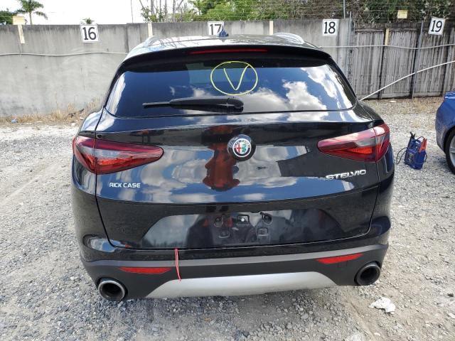 ZASPAJAN0M7D11444 - 2021 ALFA ROMEO STELVIO SPORT Schwarz Foto 6
