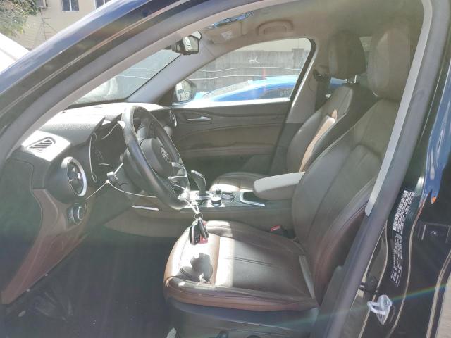 ZASPAJAN0M7D11444 - 2021 ALFA ROMEO STELVIO SPORT Schwarz Foto 7