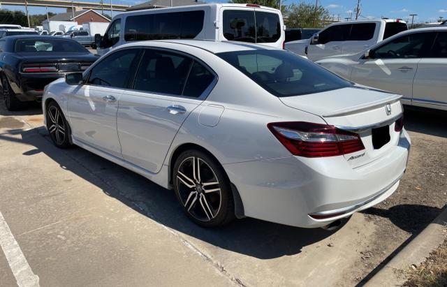 1HGCR2F52HA242748 - 2017 HONDA ACCORD SPORT WHITE photo 3