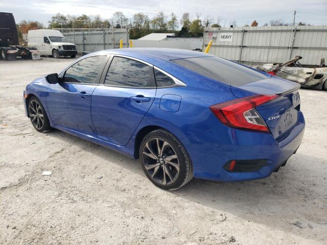 2HGFC2F85MH506176 - 2021 HONDA CIVIC SPORT 蓝色 照片 2