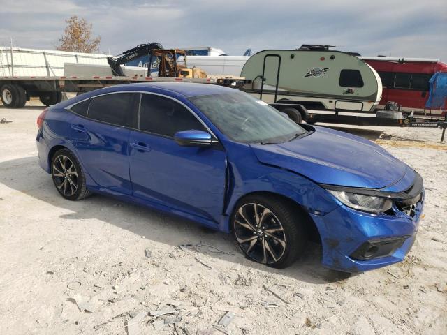 2HGFC2F85MH506176 - 2021 HONDA CIVIC SPORT 蓝色 照片 4