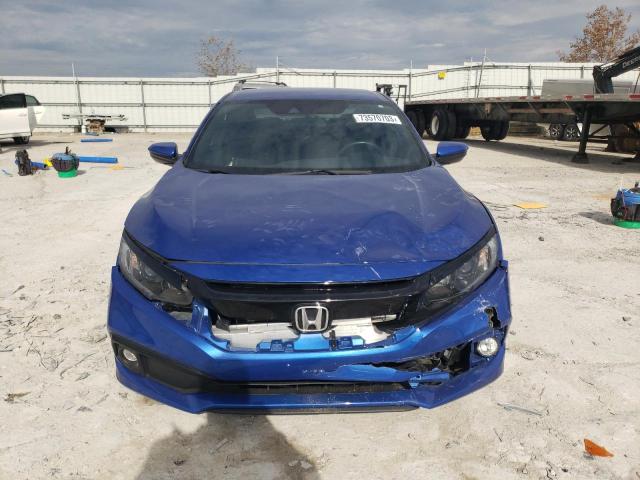 2HGFC2F85MH506176 - 2021 HONDA CIVIC SPORT 蓝色 照片 5