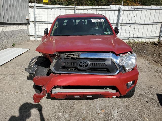 3TMJU4GN3EM164803 - 2014 TOYOTA TACOMA DOUBLE CAB PRERUNNER RED photo 5