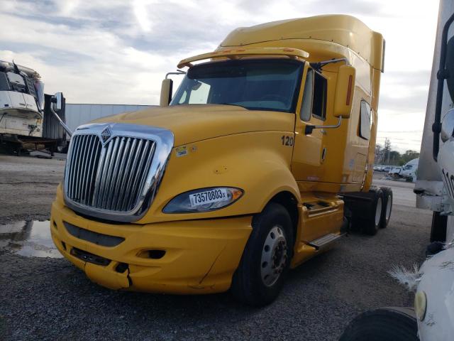 2HSCUAPR59C090786 - 2009 INTERNATIONAL PROSTAR PR YELLOW photo 2