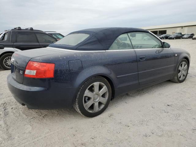 WAUDT48H36K010770 - 2006 AUDI A4 QUATTRO BLUE photo 3