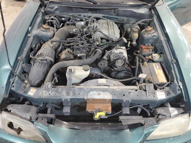 1FALP4444VF162950 - 1997 FORD MUSTANG GREEN photo 11