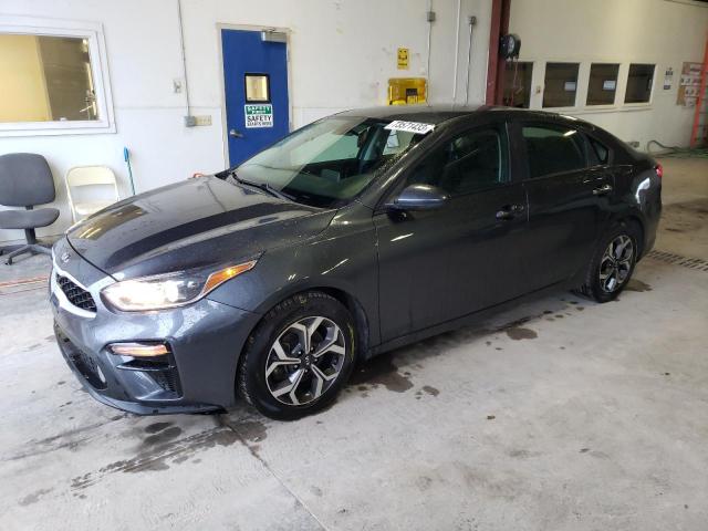 3KPF24AD7KE075835 - 2019 KIA FORTE FE GRAY photo 1