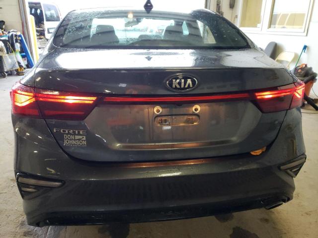 3KPF24AD7KE075835 - 2019 KIA FORTE FE GRAY photo 6