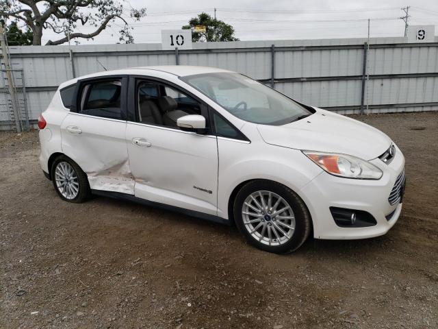 1FADP5BU3DL518673 - 2013 FORD C-MAX SEL WHITE photo 4