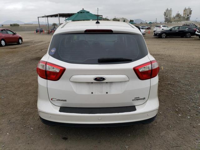 1FADP5BU3DL518673 - 2013 FORD C-MAX SEL WHITE photo 6