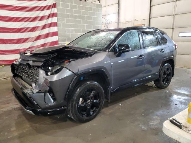 4T3E6RFV3MU059878 - 2021 TOYOTA RAV4 XSE GRAY photo 1