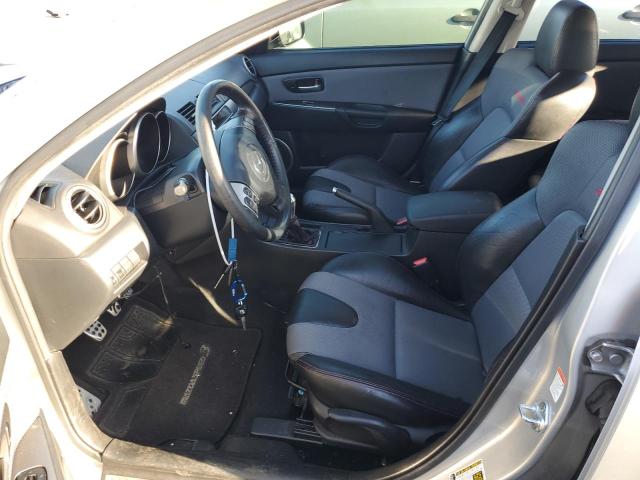 JM1BK34M771686883 - 2007 MAZDA SPEED 3 SILVER photo 7