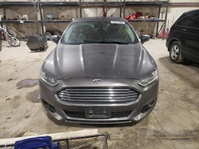 3FA6P0K98DR101753 - 2013 FORD FUSION TITANIUM GRAY photo 5