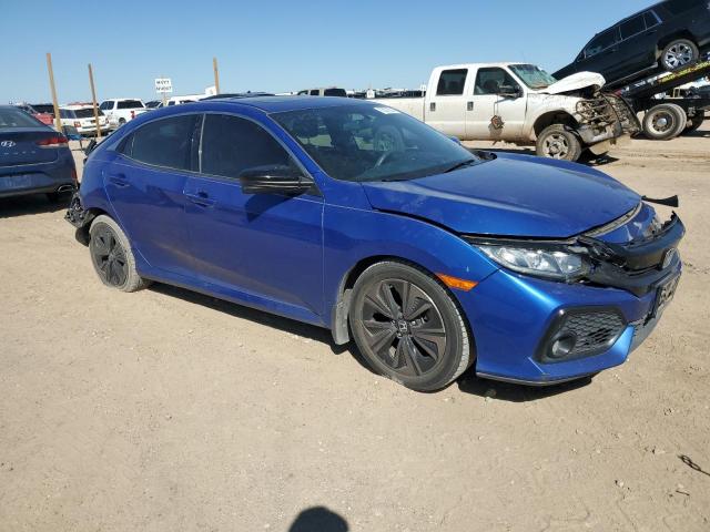 SHHFK7H5XHU222456 - 2017 HONDA CIVIC EX BLUE photo 4