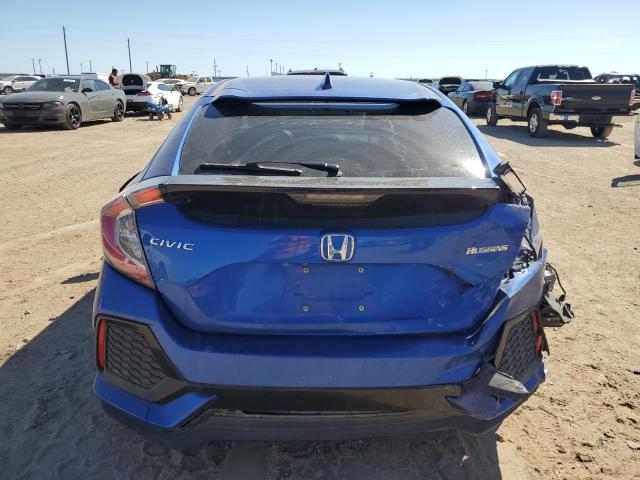 SHHFK7H5XHU222456 - 2017 HONDA CIVIC EX BLUE photo 6