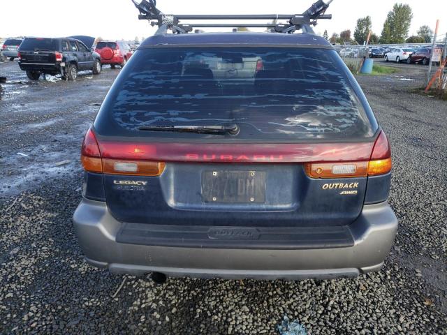 4S3BG6858X7633628 - 1999 SUBARU LEGACY WAG OUTBACK BLUE photo 6