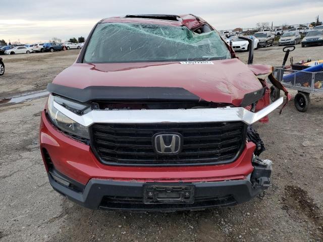 5FPYK3F73MB003413 - 2021 HONDA RIDGELINE RTL RED photo 5