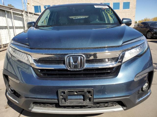 5FNYF6H03KB012348 - 2019 HONDA PILOT ELITE BLUE photo 5