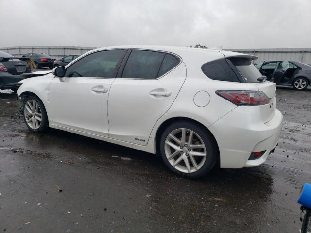 JTHKD5BH2G2257381 - 2016 LEXUS CT 200 WHITE photo 2