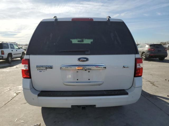 1FMJK1K56DEF64060 - 2013 FORD EXPEDITION EL LIMITED WHITE photo 6