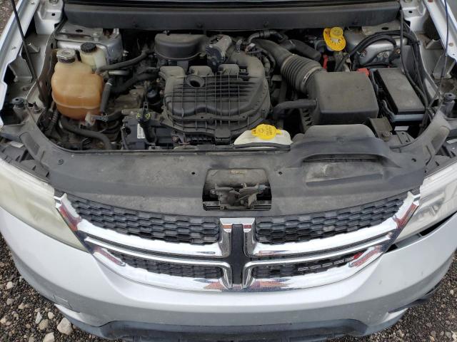 3C4PDDFG5ET148038 - 2014 DODGE JOURNEY R/T SILVER photo 11