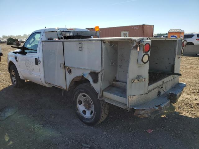 1FDSF30578EC23229 - 2008 FORD F350 SRW SUPER DUTY WHITE photo 2