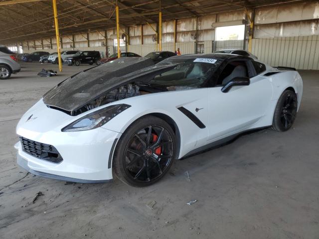1G1YB2D74K5115294 - 2019 CHEVROLET CORVETTE STINGRAY 1LT WHITE photo 1