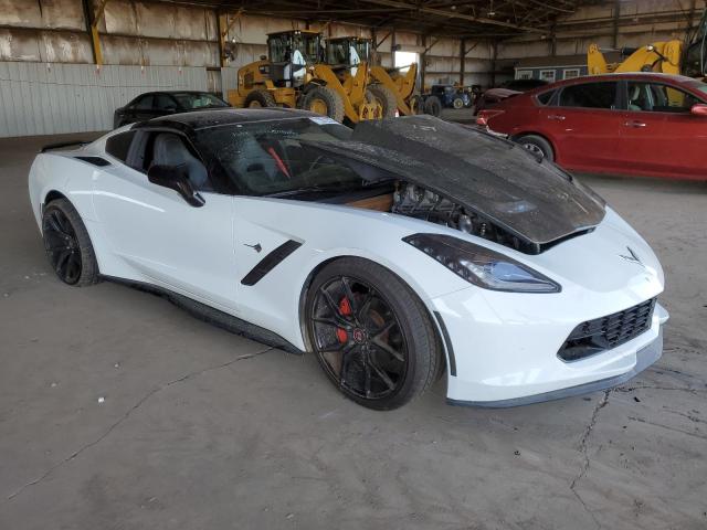 1G1YB2D74K5115294 - 2019 CHEVROLET CORVETTE STINGRAY 1LT WHITE photo 4