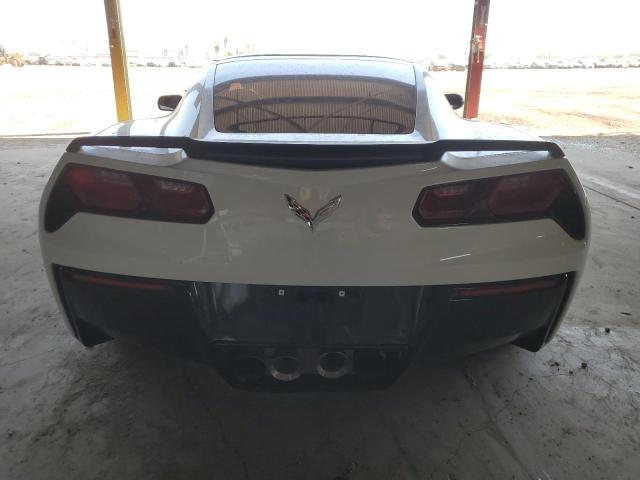 1G1YB2D74K5115294 - 2019 CHEVROLET CORVETTE STINGRAY 1LT WHITE photo 6