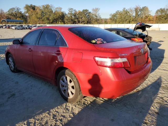 4T1BE46K37U121372 - 2007 TOYOTA CAMRY CE أحمر صورة 2