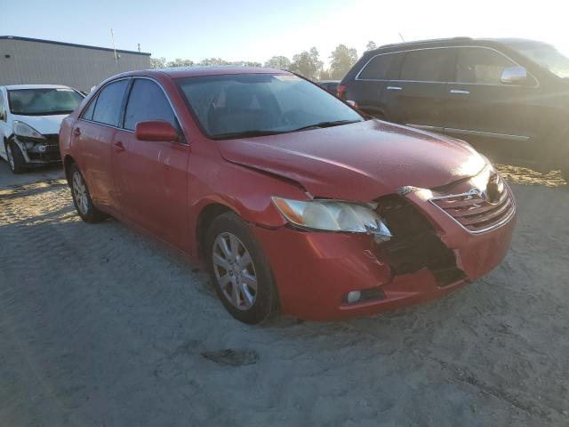 4T1BE46K37U121372 - 2007 TOYOTA CAMRY CE أحمر صورة 4