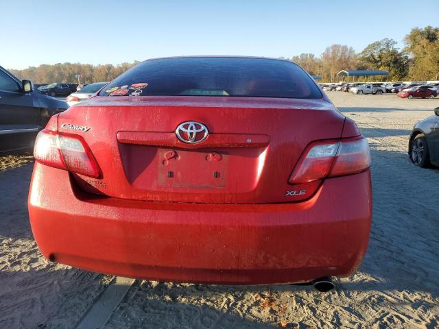 4T1BE46K37U121372 - 2007 TOYOTA CAMRY CE أحمر صورة 6