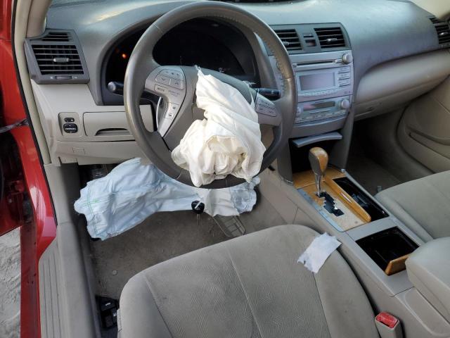 4T1BE46K37U121372 - 2007 TOYOTA CAMRY CE أحمر صورة 8