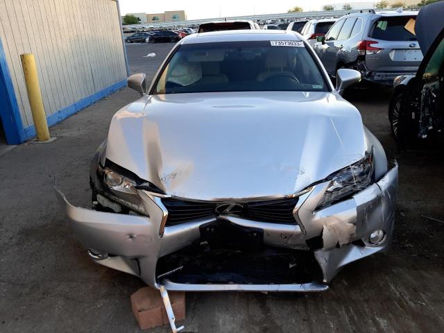 JTHBE1BL5FA006613 - 2015 LEXUS GS 350 SILVER photo 5