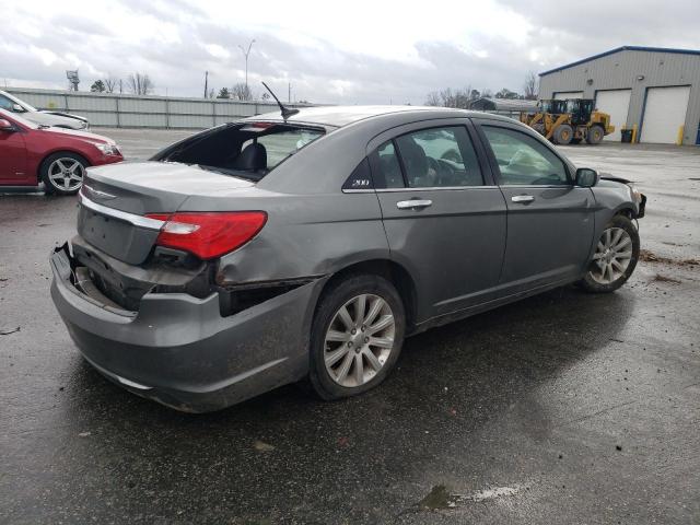 1C3CCBCG5DN542538 - 2013 CHRYSLER 200 LIMITED GRAY photo 3