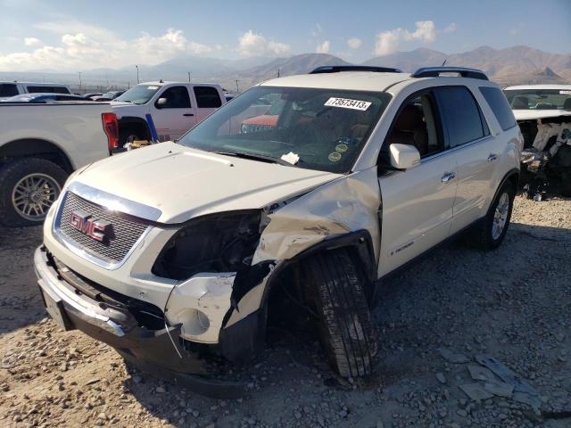 1GKEV33737J129666 - 2007 GMC ACADIA SLT-2 WHITE photo 1